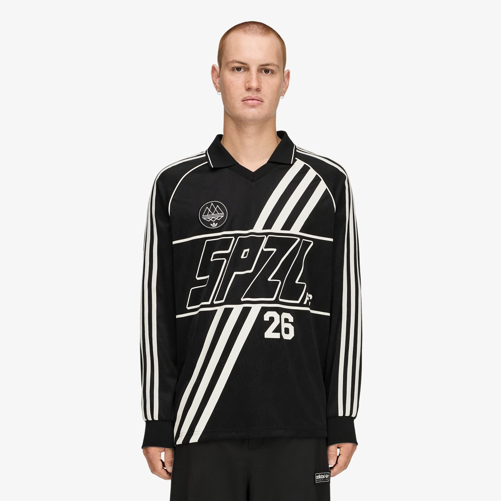 adidas SPZL F.C. Long Sleeve Jersey Black S