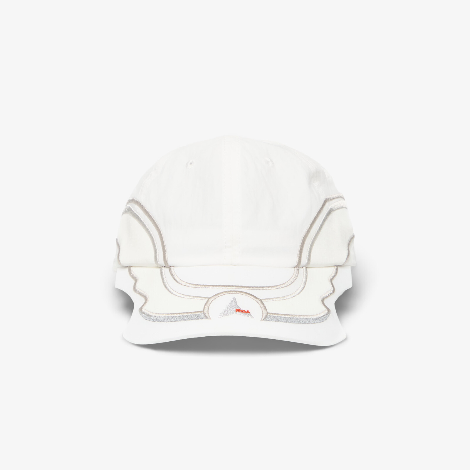 ROA Pursuit 6 Panel Cap Off White Universal