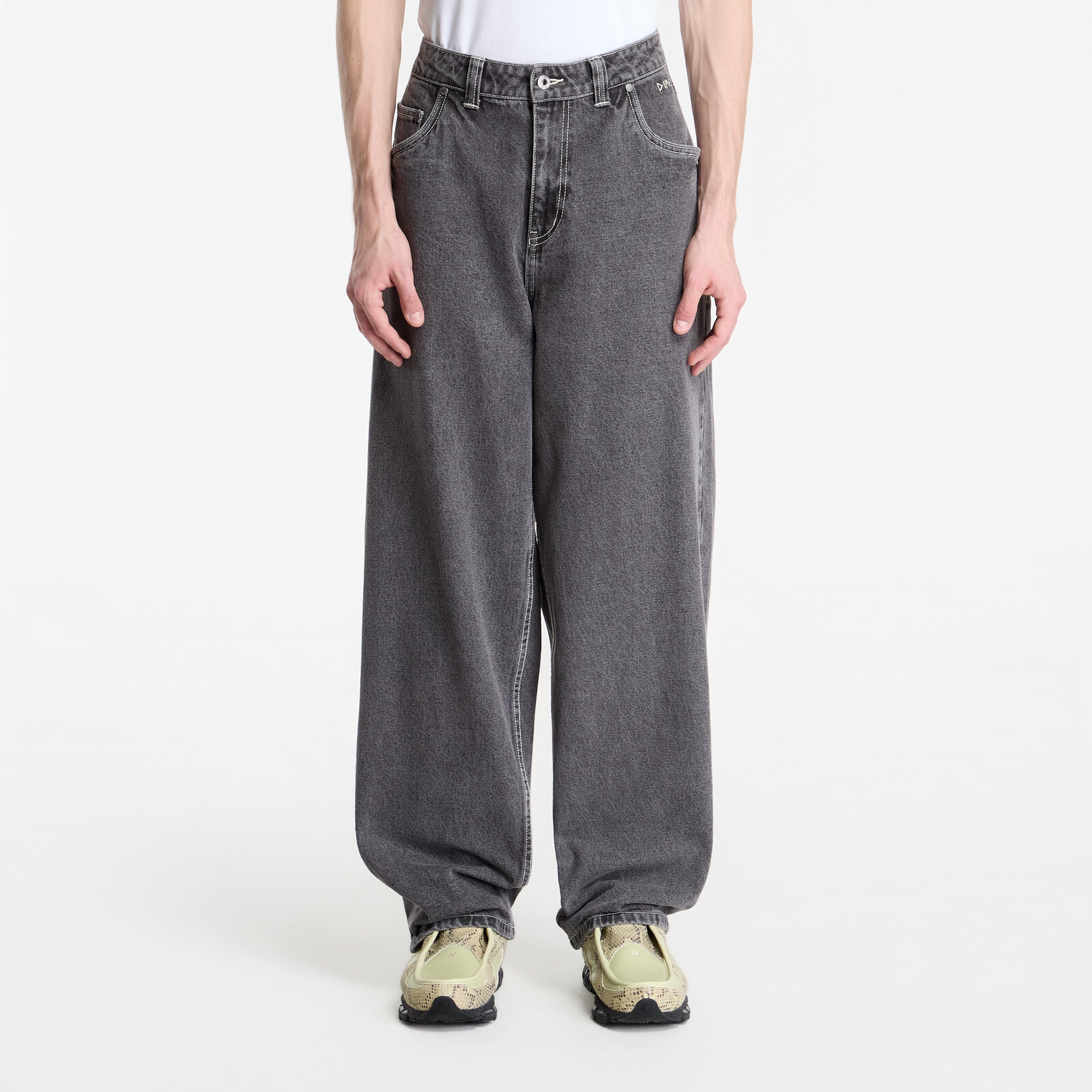 Pants Dime Baggy Wink Denim Pants Faded Black 34
