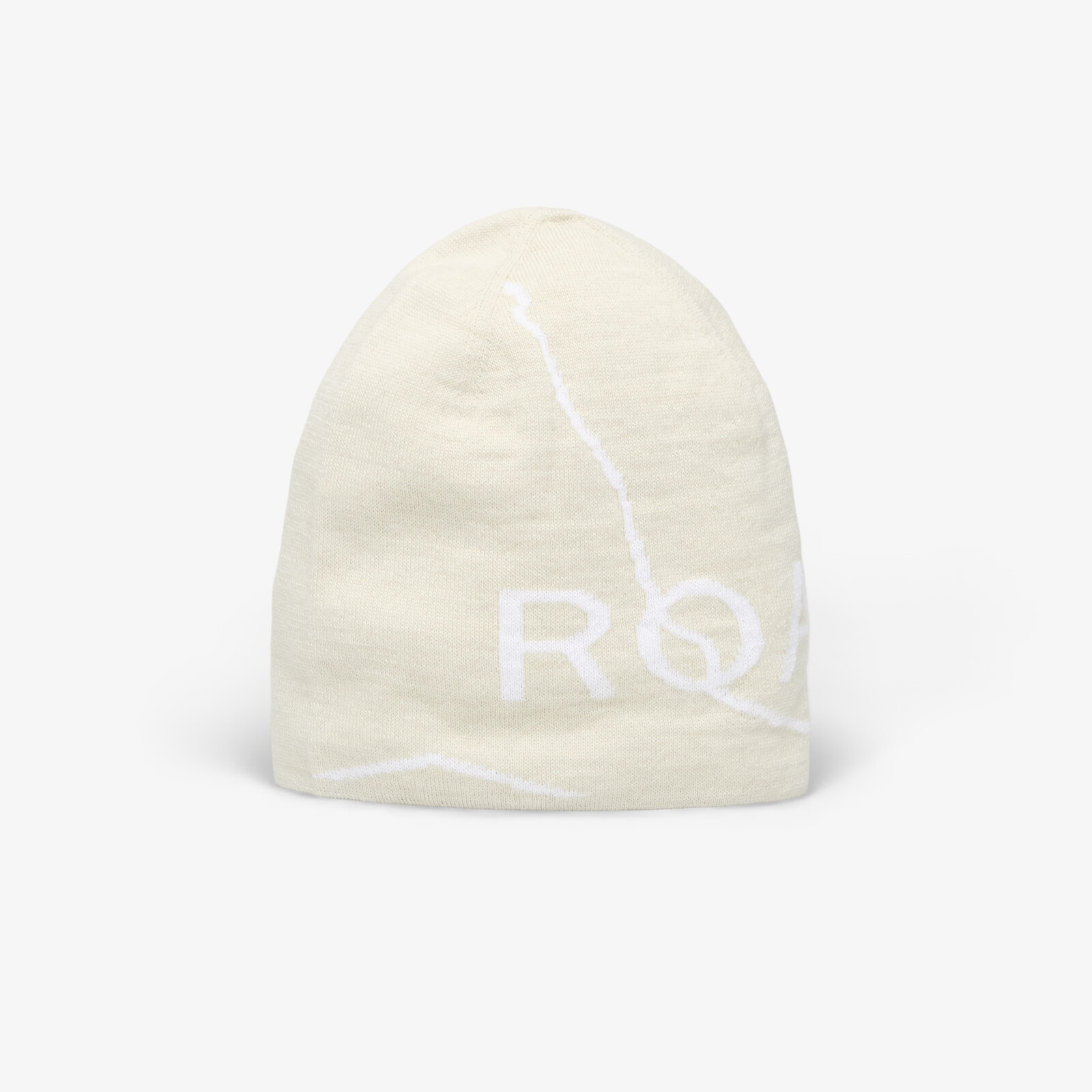 ROA Logo Wool Beanie Off White Universal