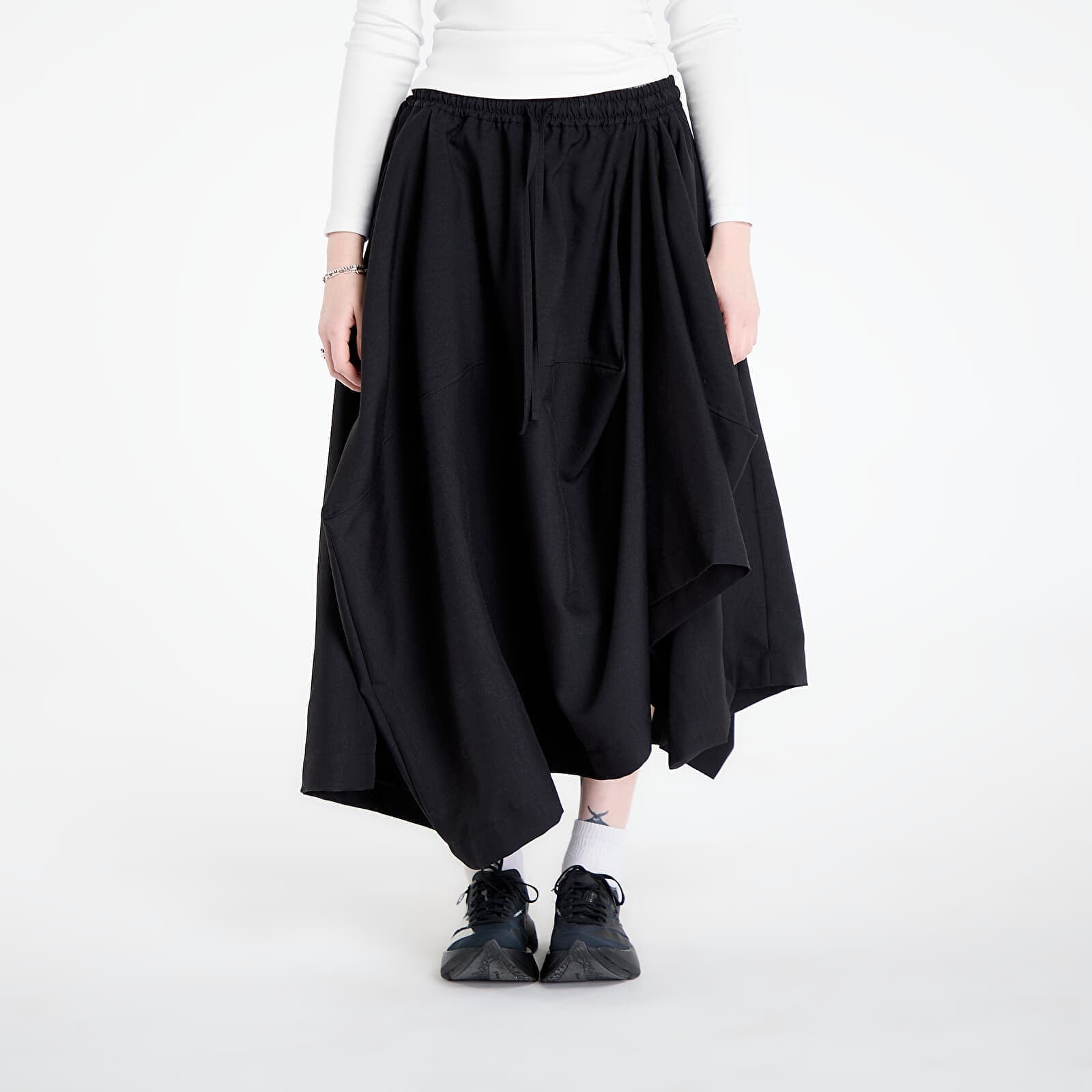 Y-3 Sport Uniform Skirt Black/ Chalk Pearl XS