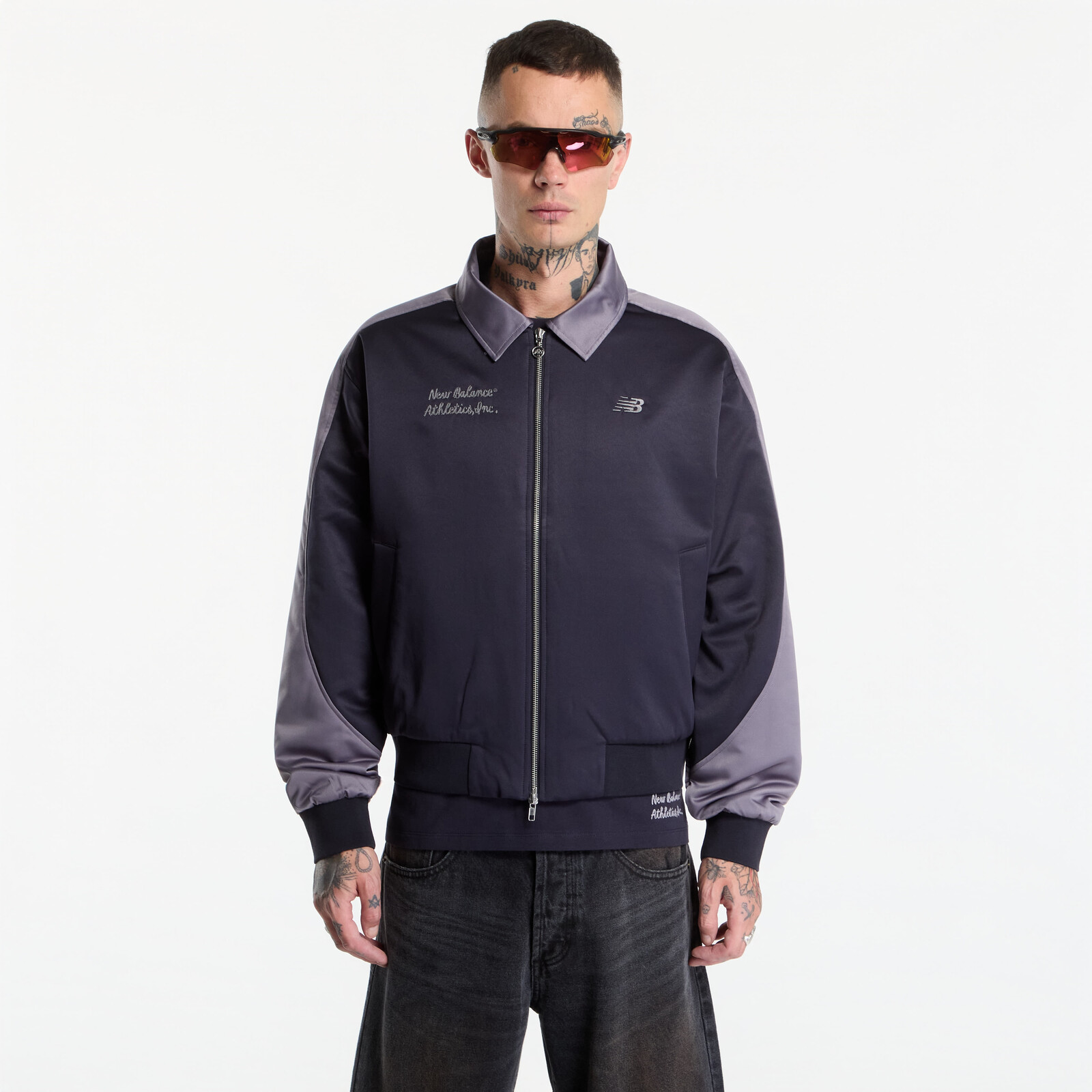 Jacket New Balance Sport Legacy Stadium Jacket Dark Night/ Neptune Grey Pfp M
