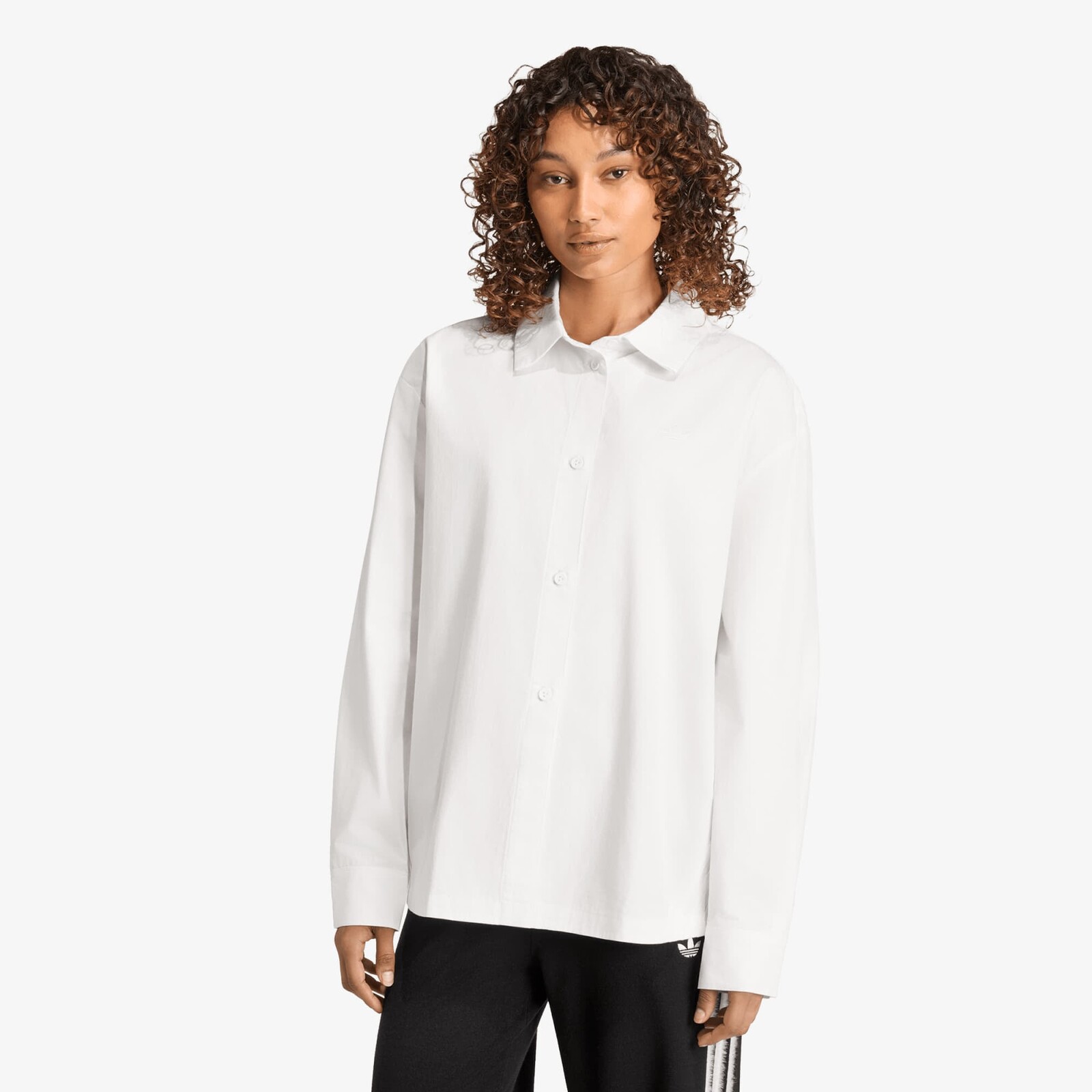 Shirt adidas 3 Stripes Shirt Cloud White/ Cloud White L