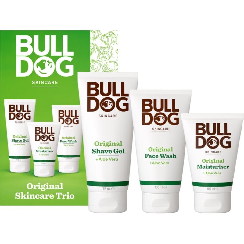 Bulldog Original Skincare Trio gift set for men
