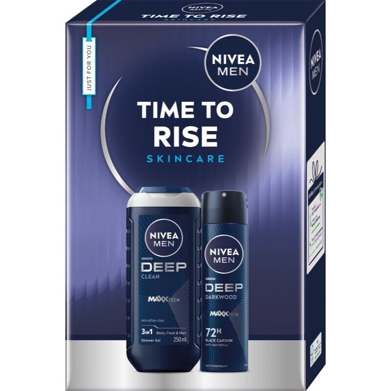 NIVEA MEN Time to Rise gift set for the body