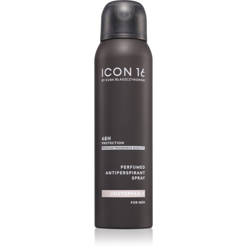 beBIO ICON16 Unstoppable antiperspirant spray for men 150 ml