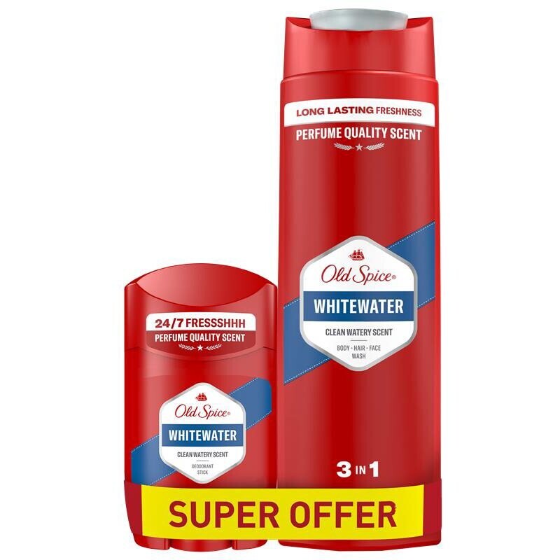 Old Spice Whitewater economy pack