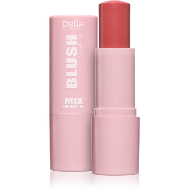 Delia Cosmetics Mix&Match Blush Satin multi-purpose makeup for eyes, lips and face shade 01 Powder Peach 9 g