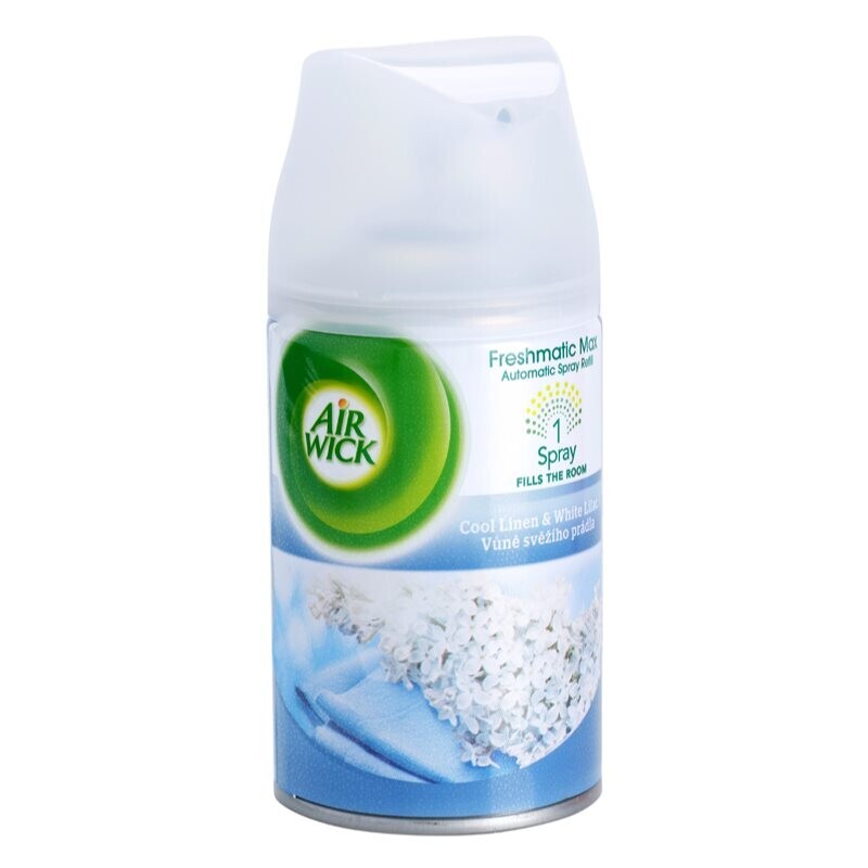 Air Wick Essential Oils Cool Linen & White Lilac air freshener refill 250 ml