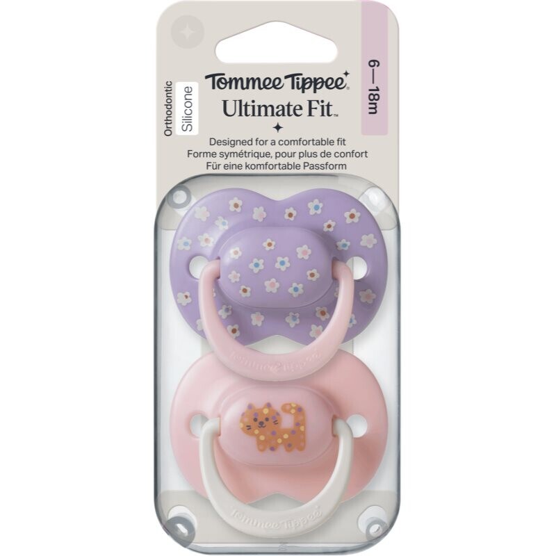 Tommee Tippee Ultimate Fit 6-18m dummy 2 pc