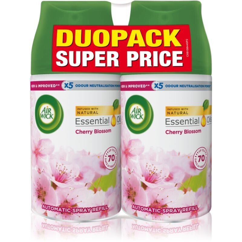 Air Wick Freshmatic Cherry Blossom air freshener refill DUO 2x250 ml