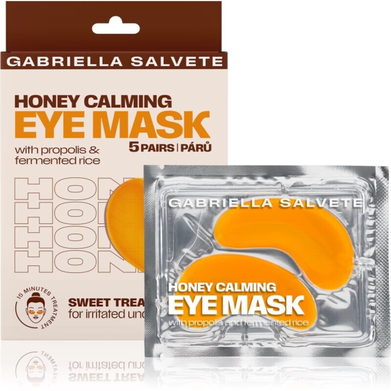 Gabriella Salvete Eye Mask Honey soothing mask for the eye area 5 pc