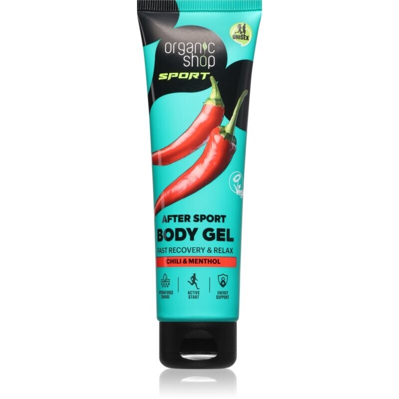 Organic Shop Sport Chili & Menthol body gel for tired muscles 75 ml