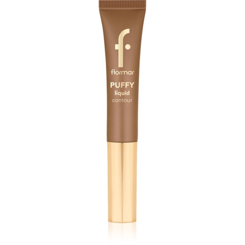 flormar Puffy Liquid Contour contouring cream with applicator shade 003 Deep 12 ml