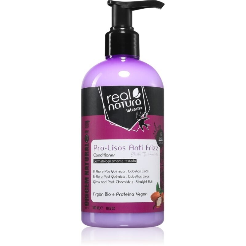 Real Natura Pro - Lisos Anti Frizz conditioner to treat frizz 300 ml