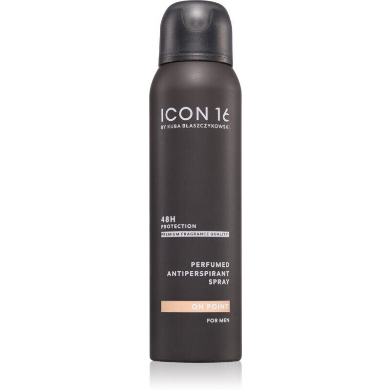 beBIO ICON16 On Point antiperspirant spray for men 150 ml
