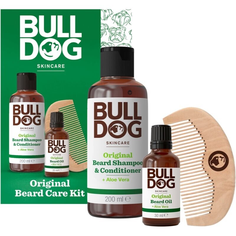 Bulldog Original Beard Care Kit gift set for men