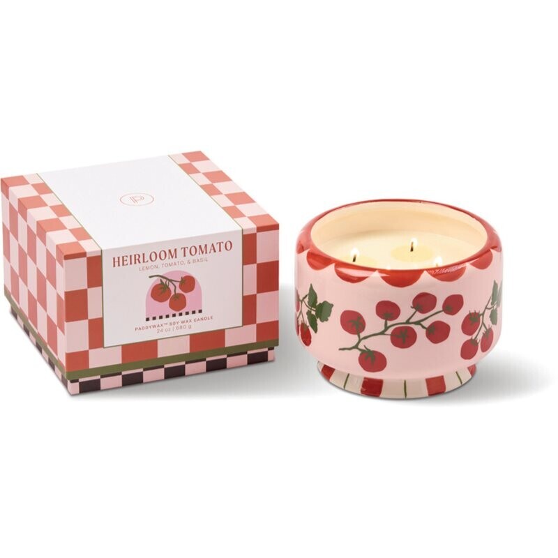 Paddywax A Dopo Heirloom Tomato scented candle ceramics 680 g
