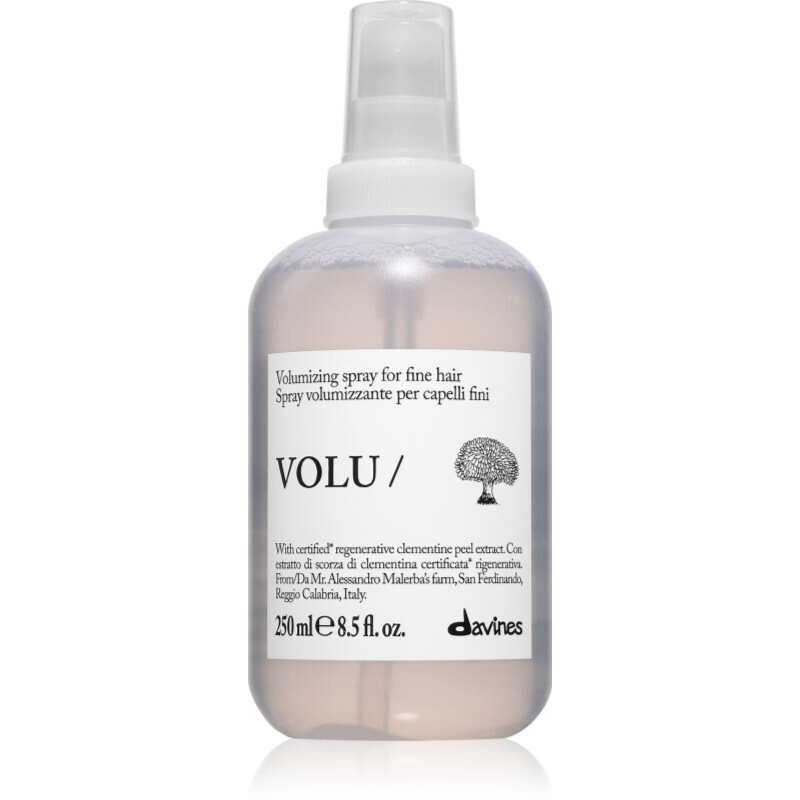 Davines Volu Hair Mist volume spray for fine hair 250 ml