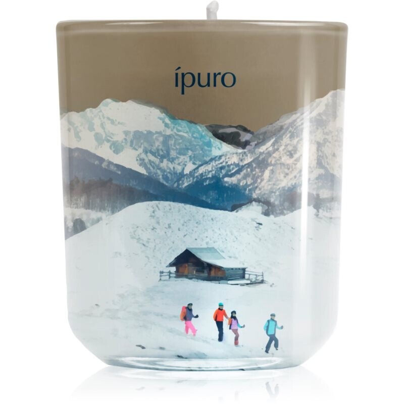 ípuro Mountain Spirit Cortina Lights scented candle with lid 270 g