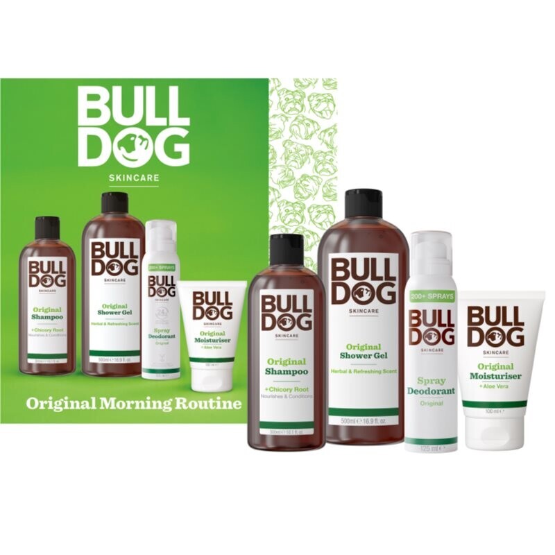 Bulldog Original Morning Routine gift set for men
