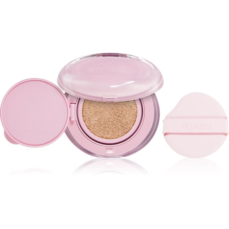 A’pieu Waterlock Comfort Veil Cushion long-lasting cushion foundation for intensive hydration shade 23 Latte 15 g