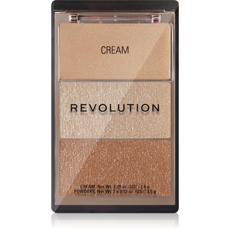 Revolution Highlight Icon Palette highlighting palette shade Rose Glow 1 pc