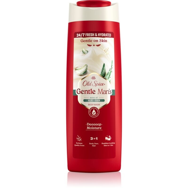 Old Spice Gentle Man's Aloe & Rain shower gel 3-in-1 400 ml