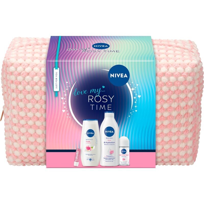 NIVEA Rosy Time gift set with nourishing and moisturising effect