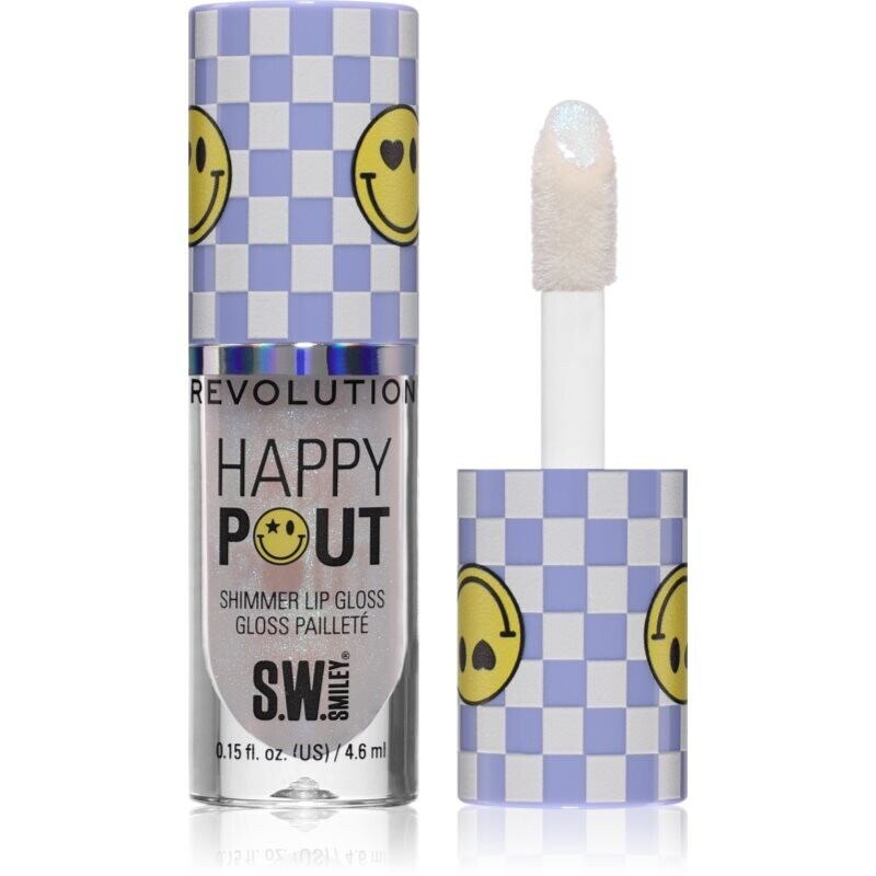 Revolution Happy Pout Shimmer Lip Gloss shimmering lip gloss shade Stellar Shine 4.6 ml