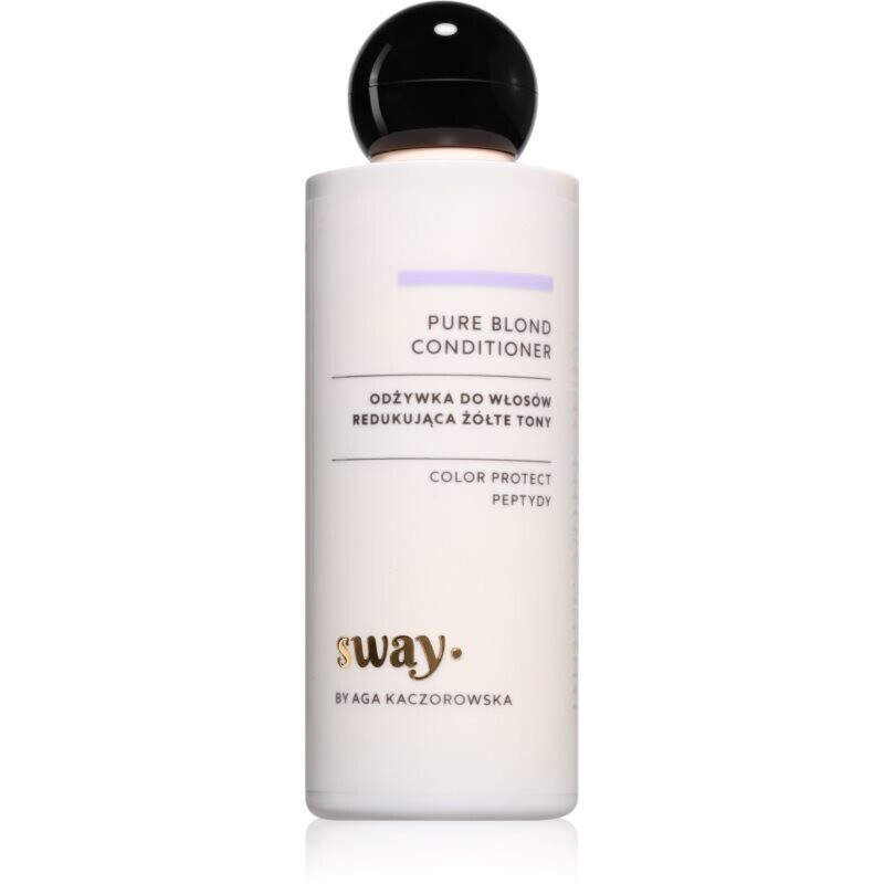 beBIO SWAY Pure Blond conditioner for yellow undertones 200 ml