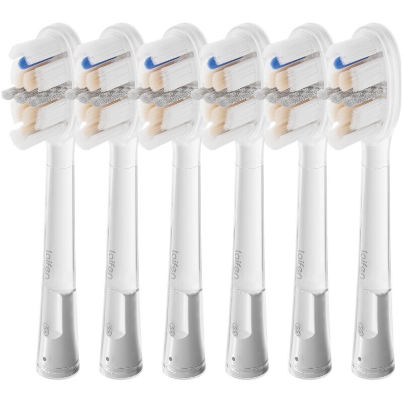 Laifen ProSS Pro Gum Care toothbrush replacement heads 6 pc