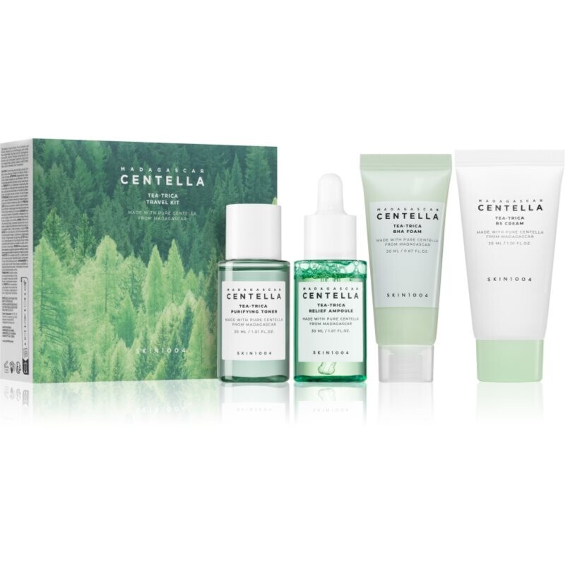 SKIN1004 Madagascar Centella Tea-Trica Travel Kit travel set for problem skin