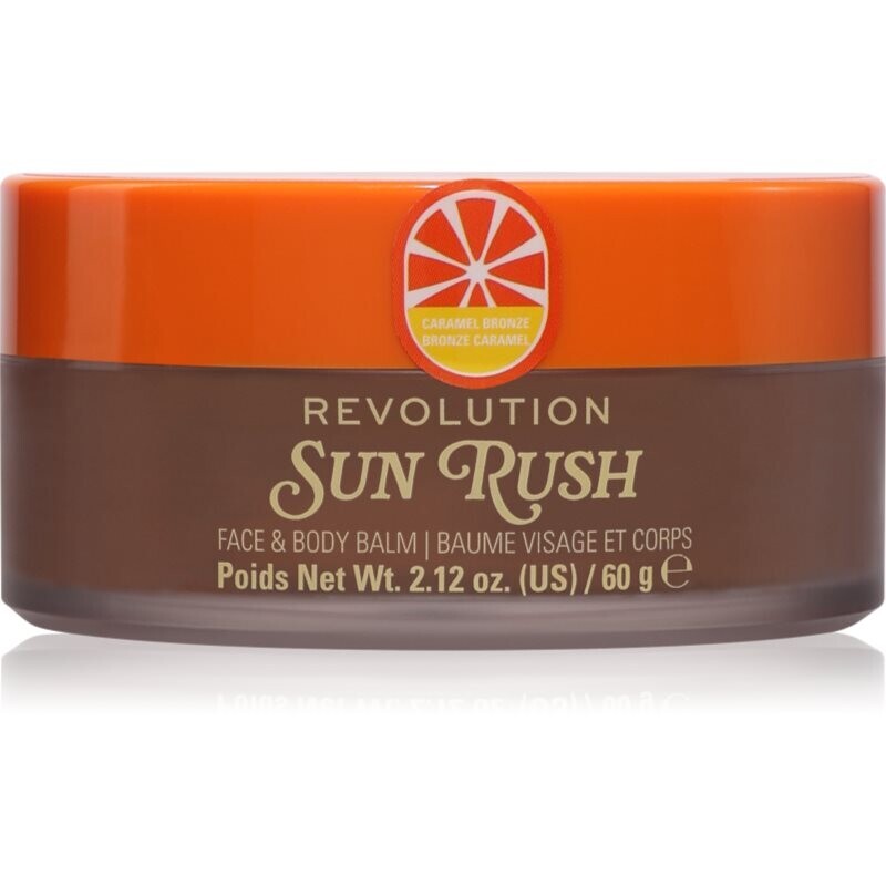 Revolution Sun Rush Face & Body Balm after-sun balm with brightening effect shade Caramel Bronze 60 g