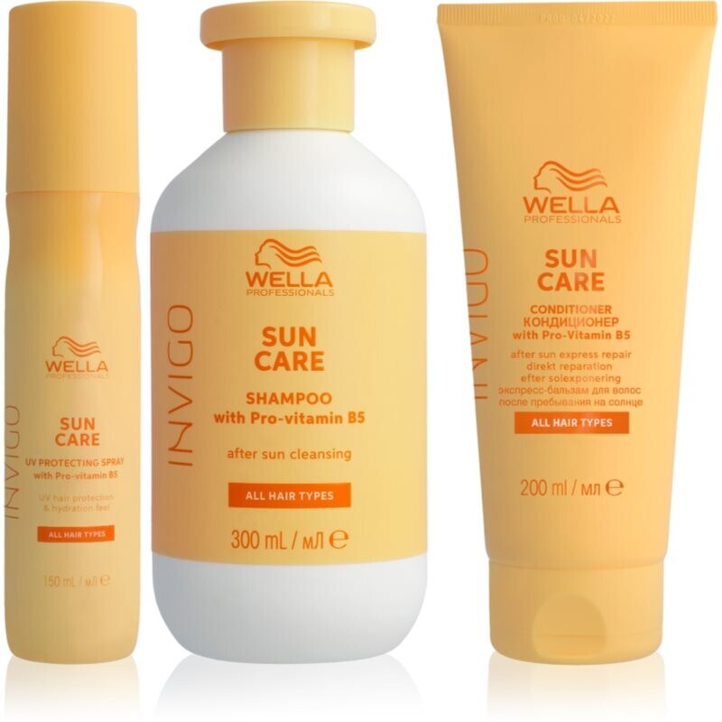 Wella Professionals Invigo Sun Bundle set for sun-stressed hair 3 pc