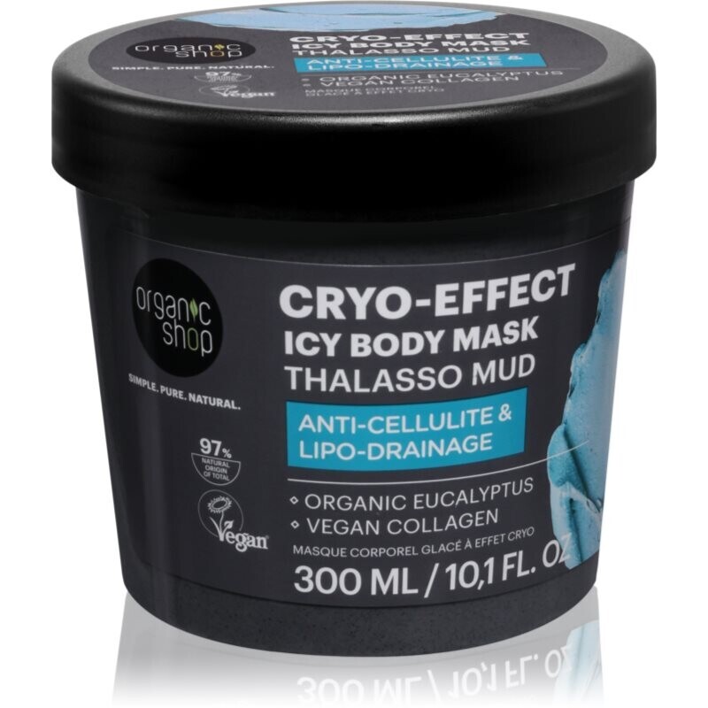 Organic Shop Thalasso Cryo-Effect Ice Body Mask anti-cellulite body mask with cooling effect 300 ml