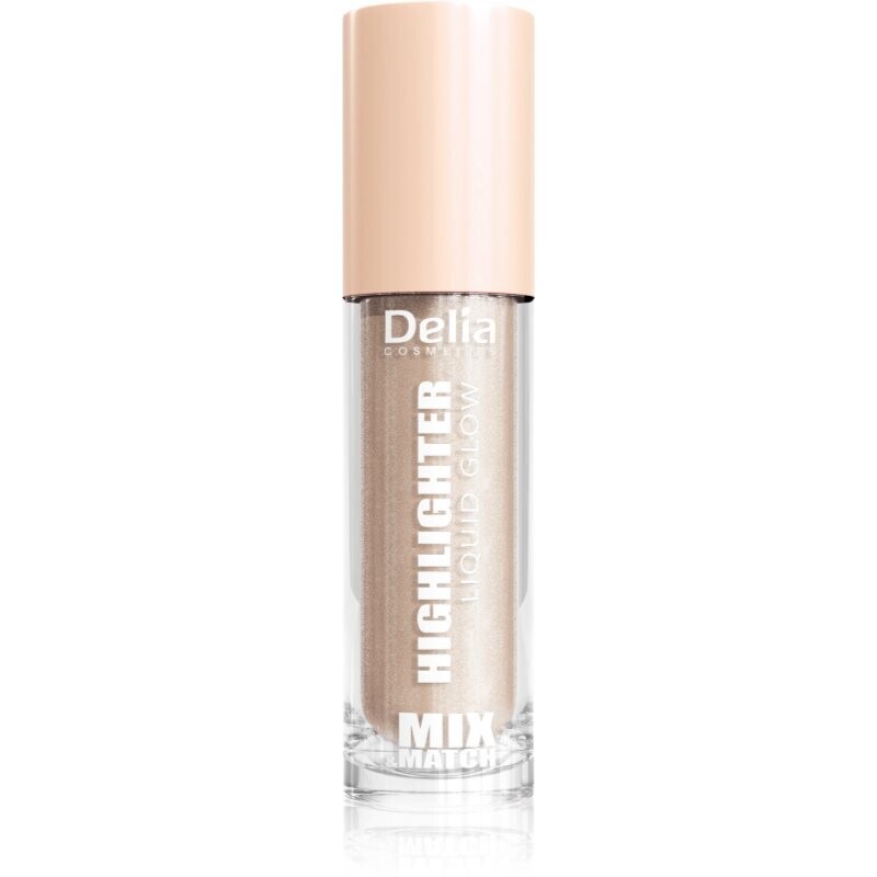 Delia Cosmetics Mix&Match Highlighter Liquid Glow liquid highlighter shade 08 4 ml