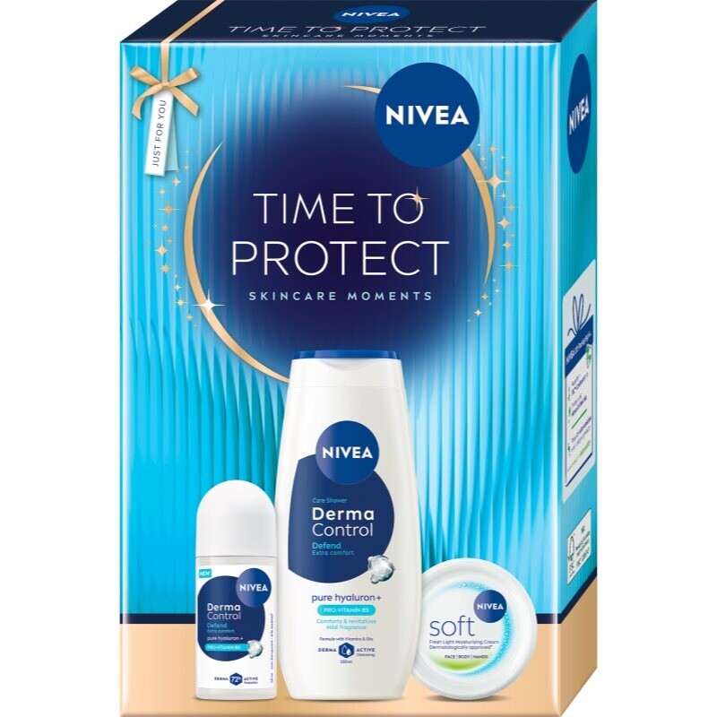 NIVEA Time to Protect gift set for the body