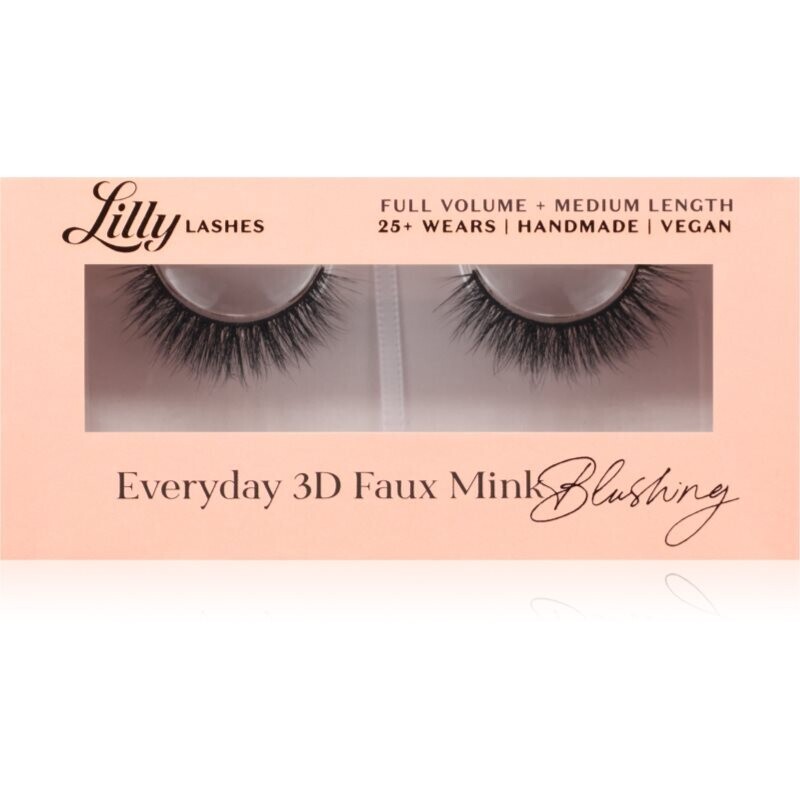 Lilly Lashes Everyday 3D Faux Mink false eyelashes type Blushing 1 pair