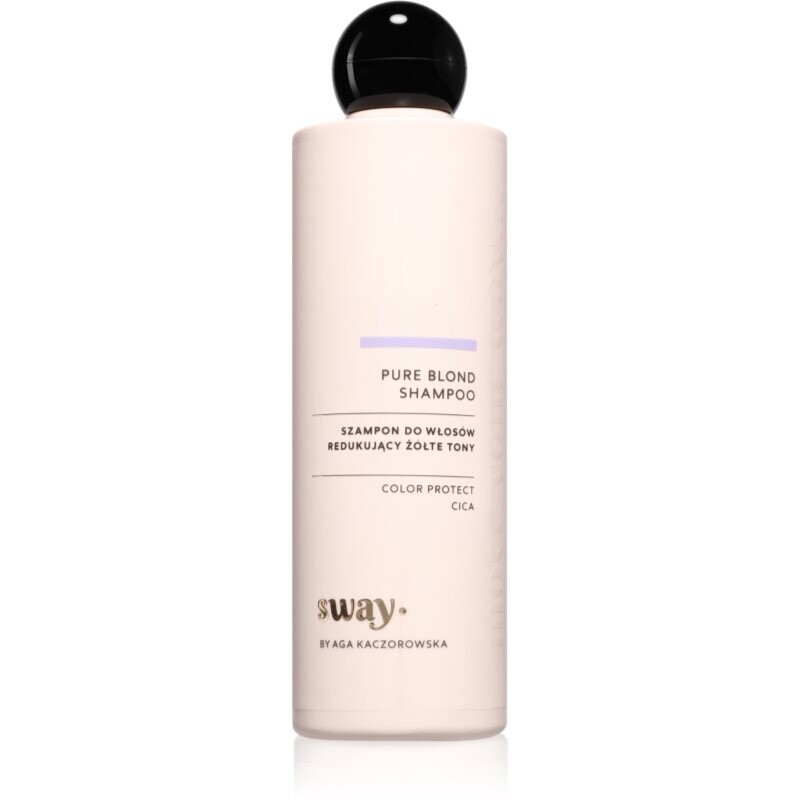 beBIO SWAY Pure Blond shampoo for yellow undertones 300 ml