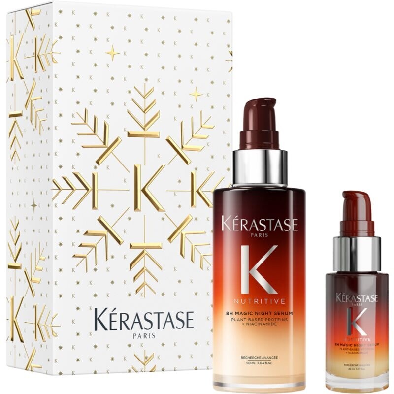Kérastase Nutritive 8H Magic Night Serum gift set with revitalising effect