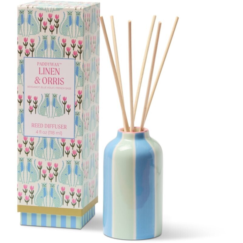 Paddywax A Dopo Blue Cheetahs aroma diffuser with filling ceramics 118 ml