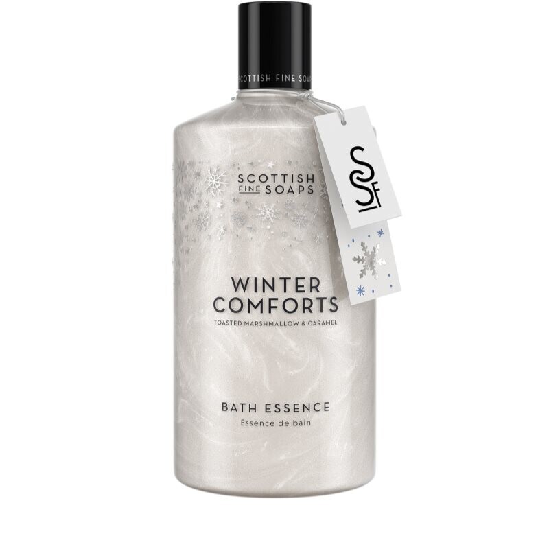 Scottish Fine Soaps Winter Comforts bath essence fragrance Toasted Marshmallow & Caramel 500 ml