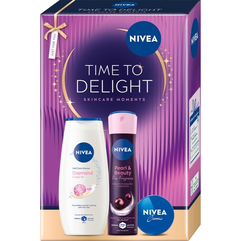 NIVEA Time to Delight gift set for the body