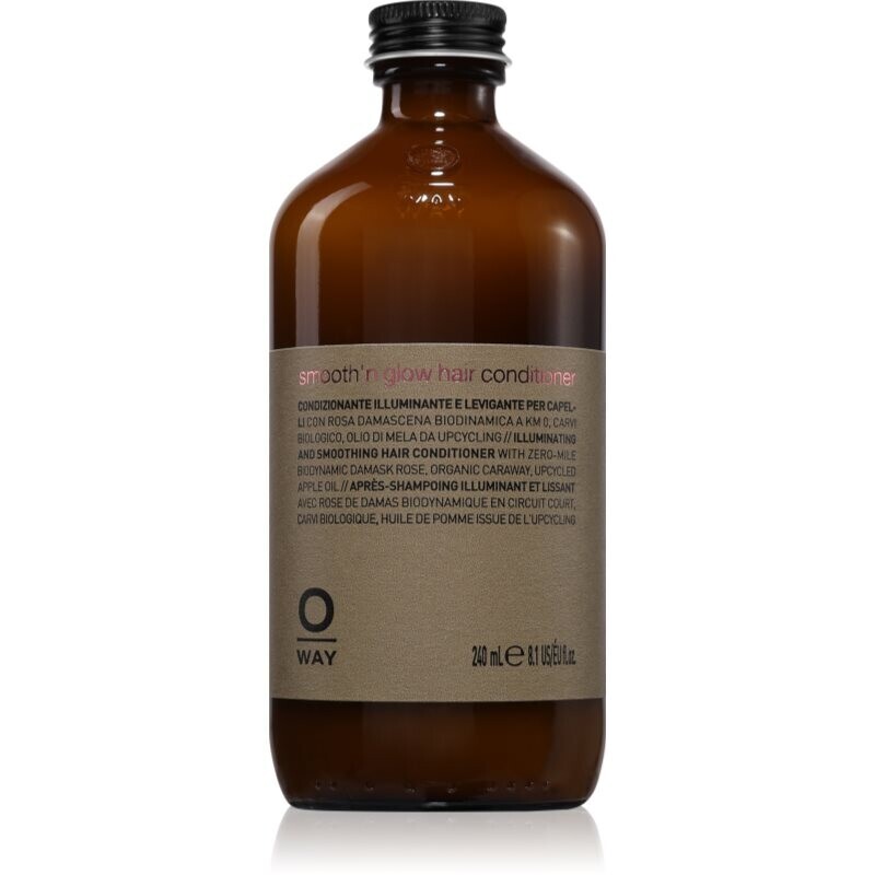 Oway Smooth'n glow Hair Conditioner smoothing conditioner for shiny and soft hair 240 ml