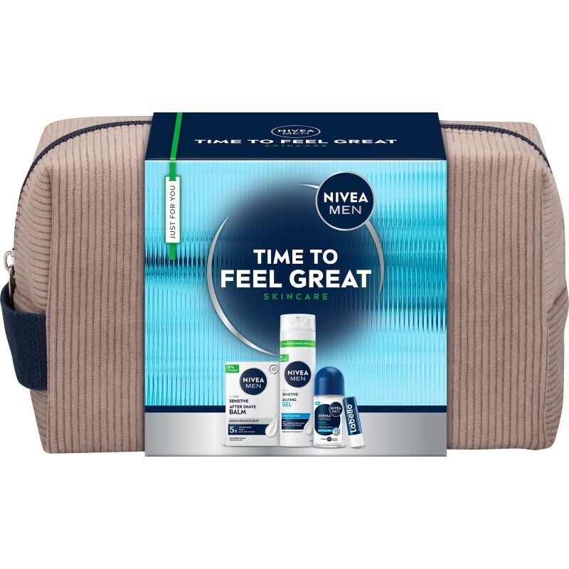 NIVEA MEN Time to Feel Great gift set for sensitive skin