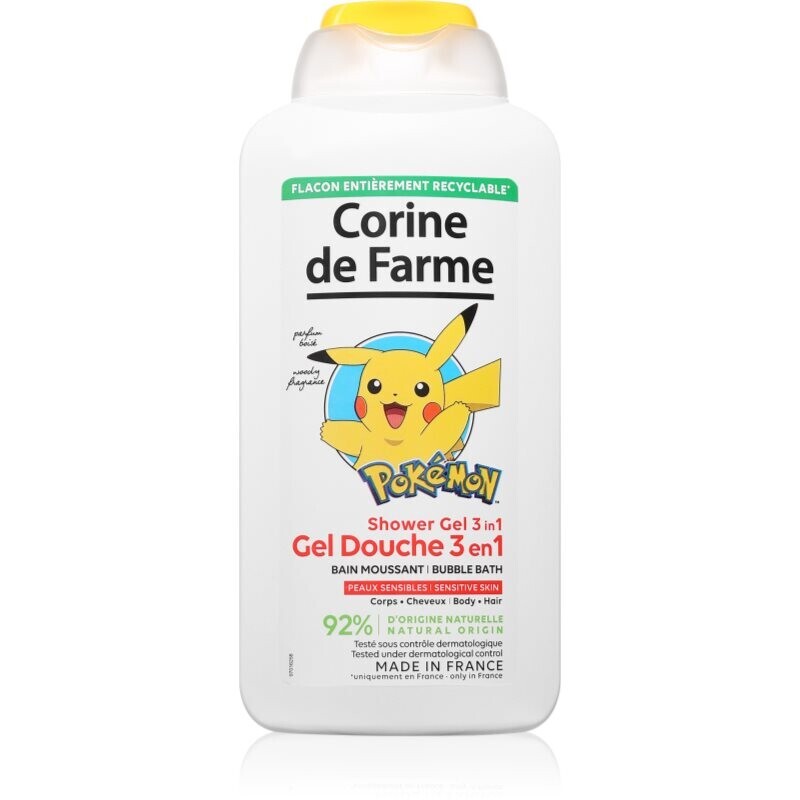 Corine de farme Shower Gel 3 in 1 delicate shower gel and shampoo for children 3-in-1 500 ml