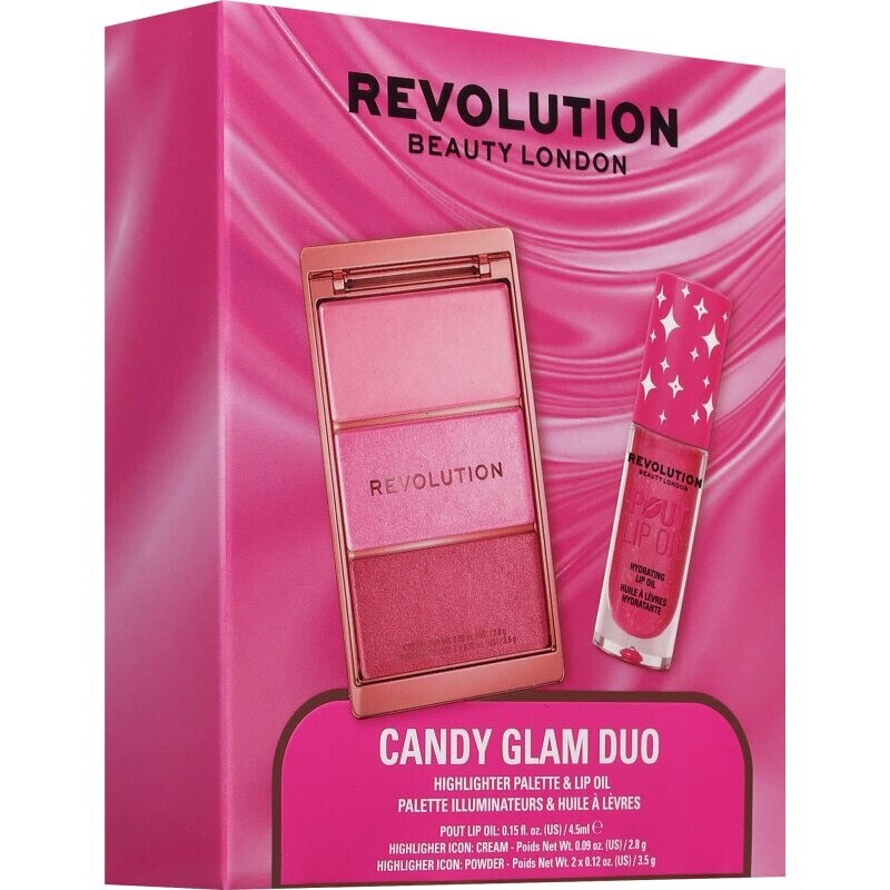 Revolution Candy Glam Duo gift set for women 1 pc
