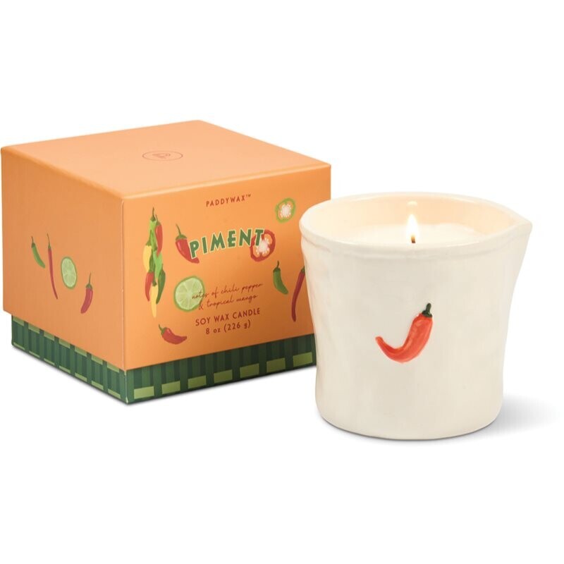 Paddywax Bistro Piment scented candle ceramics 226 g