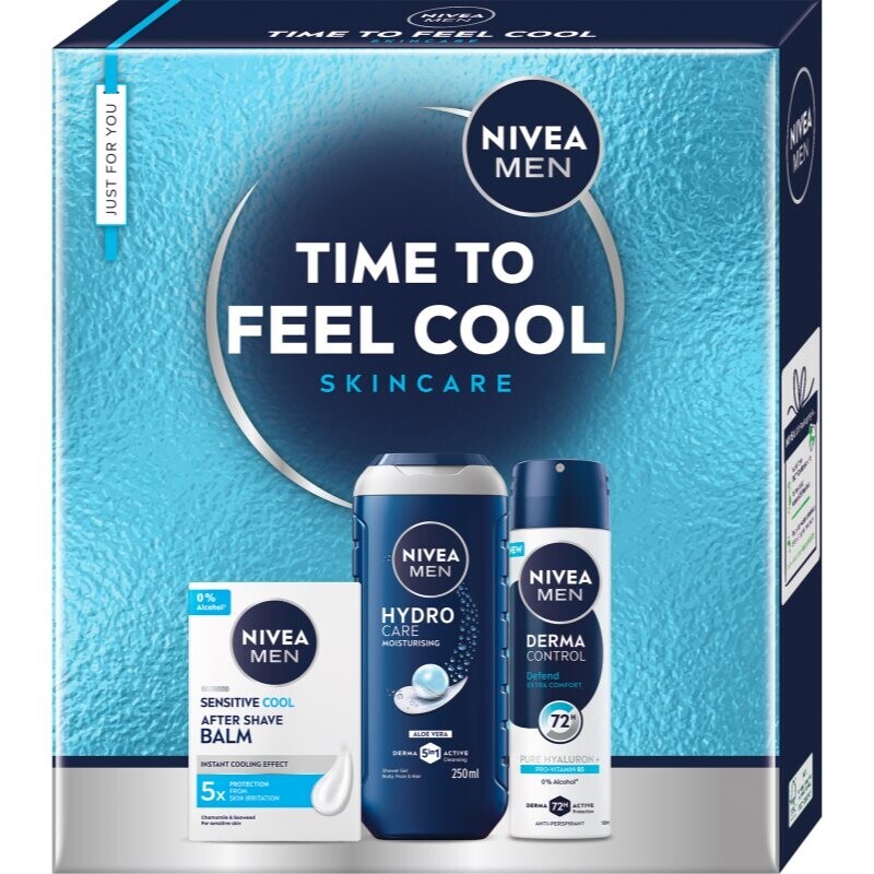 NIVEA MEN Time to Feel Cool gift set for men